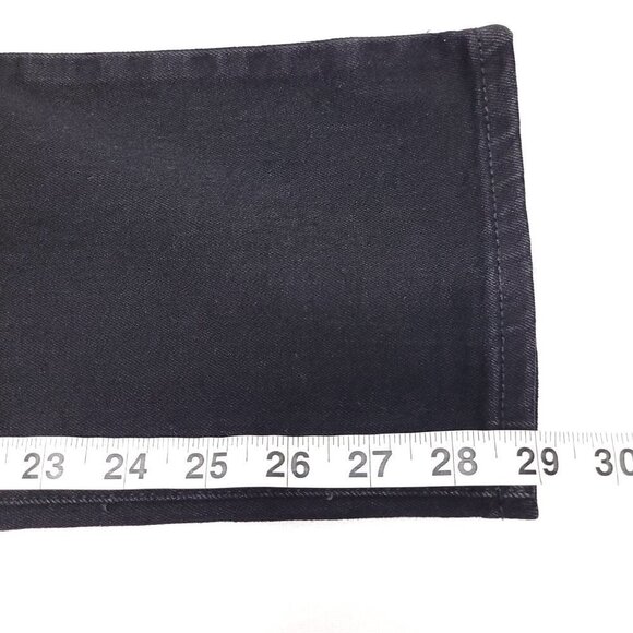 NWT Old Navy Womens High Rise Distressed Jeans Size 8 Black Dark Wash - Picture 6 of 13